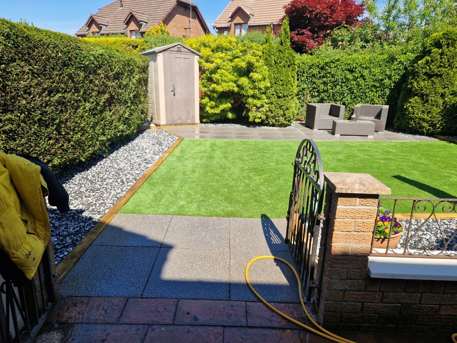 CalHar landscaping project